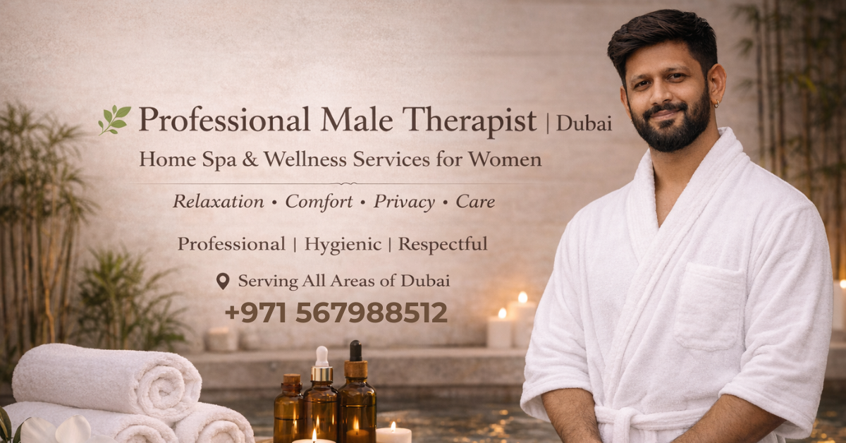 Dubai male therapist home service — photo 1