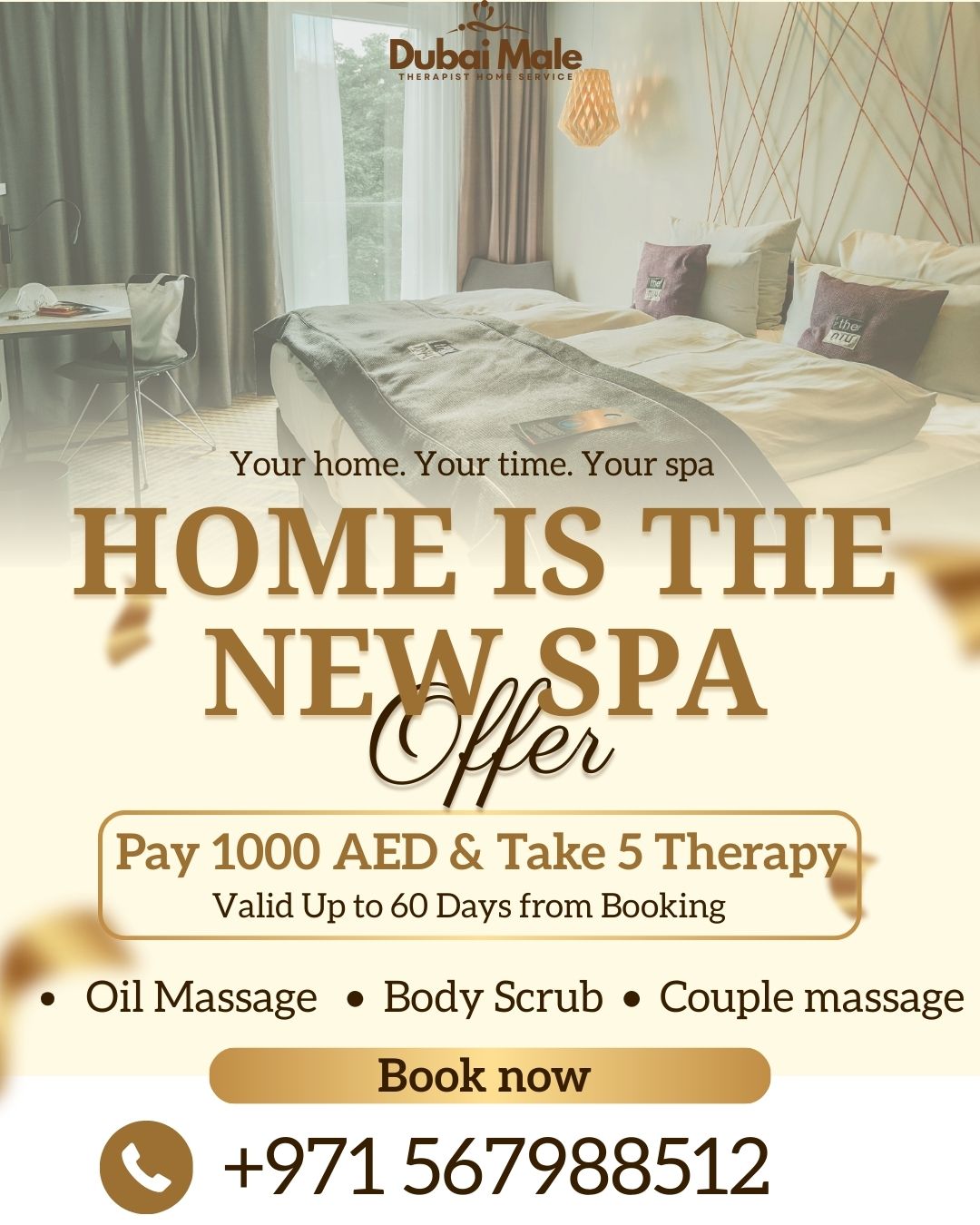 Dubai male therapist home service — photo 2