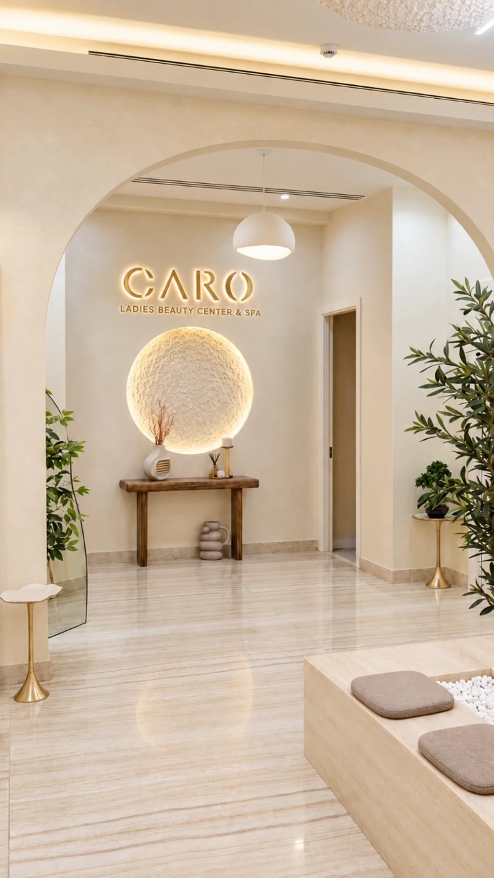 CARO Ladies Beauty Center & Spa — entrance and lounge